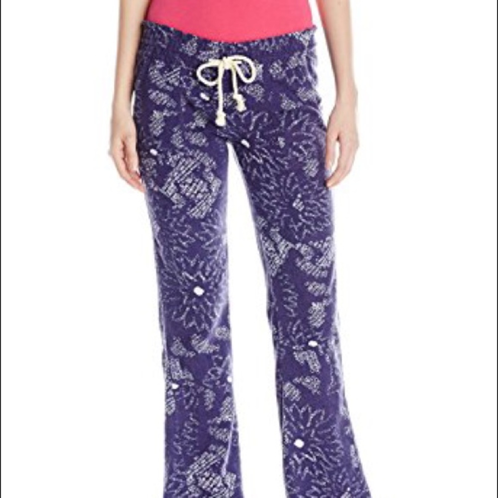 Roxy Oceanside Printed Lounge Pant - Linen Blend